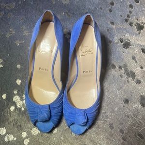 Baby blue Christian Louboutin original authentic